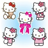 Clipart of Hello Kitty icons