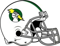 white helmet with logo