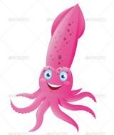 Pink Octopus 7813458 Stock Vector Characters Animals