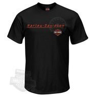 Davidson reg Mens First Gear Fast Dry Wicking Black Short Sleeve T Shirt