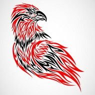 Tribal Eagle Tattoo N3