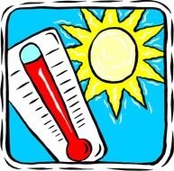 Hot Thermometer Clip Art N7