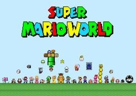 clipart of the Super Mario Characters