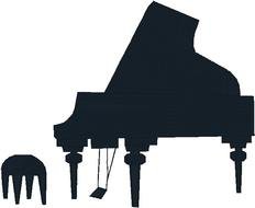 Piano Silhouette