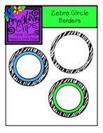 Zebra Stripe Border Clip Art
