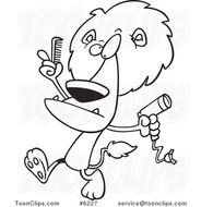 Blow Dryer Clip Art Black And White N2