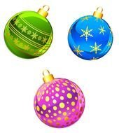 Christmas Ornament Clip Art N77