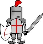 Knight Armor Clip Art N4