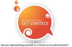 Get Started! as the inscription in the picture
