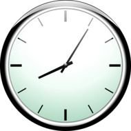 Clock Clip Art N112