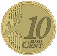 10 Cents Clip Art N2