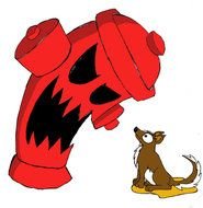 Cartoon Fire Hydrant N5