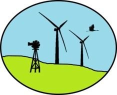 Wind Turbine Farm Clipart Nebraska Energy And