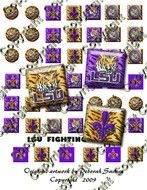 LSU Tiger Happy Birthday