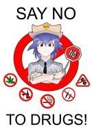 say noto drugs poster