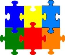 Jigsaw Puzzle Pieces Clip Art N58