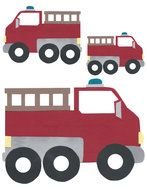 Fire Trucks drawing