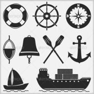 Nautical Compass Clip Art N5