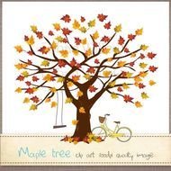 Fall Tree Clip Art N64