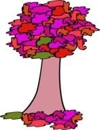 Fall Tree Clip Art N65