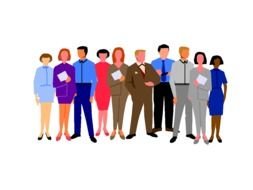 People group Clip Art drawing