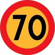Number 70 Clip Art N6