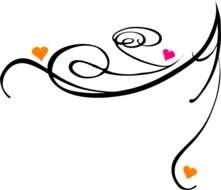 Decorative Swirl Clip Art N20