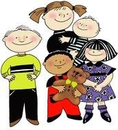 immigrant family clipart