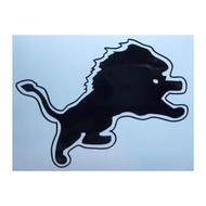Black Detroit Lions Logo drawing