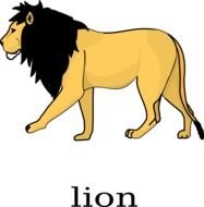 Lion Clip Art N95