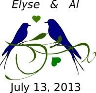 Love Birds Clip Art N80