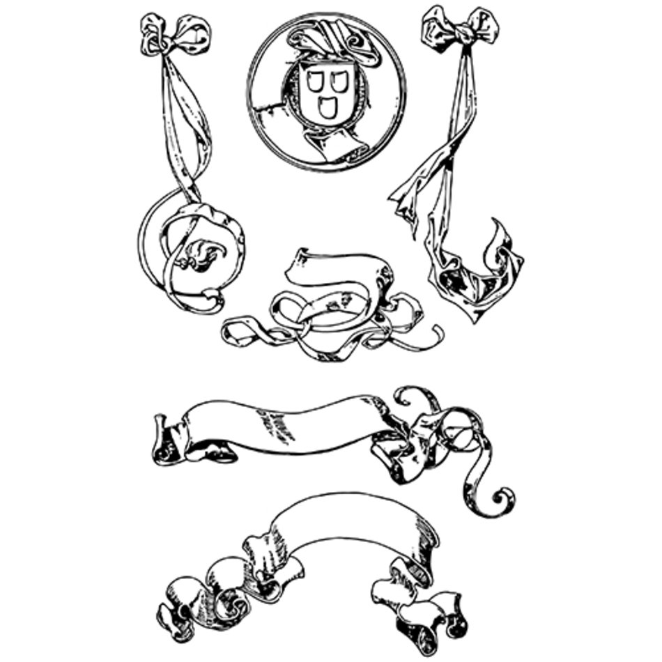 Scroll Banner Clip Art N20