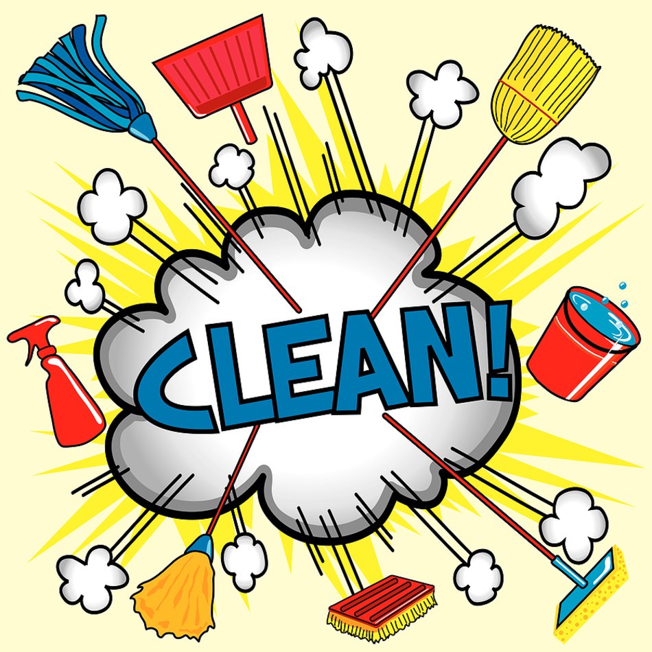 Cleaning darwing