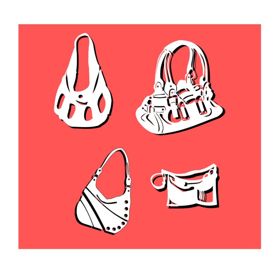 Share Bags drawing