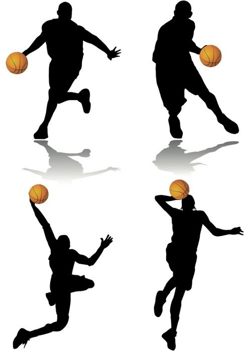 Basketball Player Clip Art N51