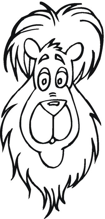 Koozie King Of The Jungle drawing