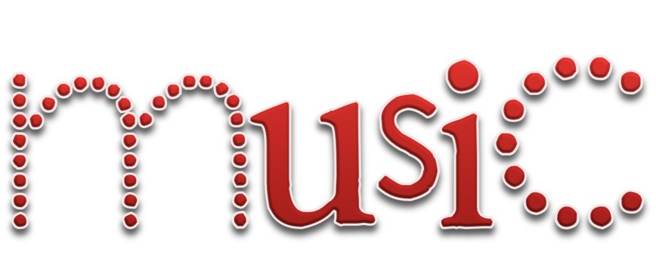 musuc text drawing