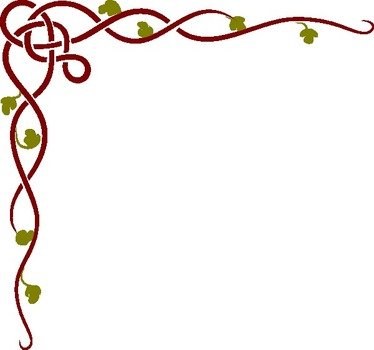 Flower Border Clip Art N84