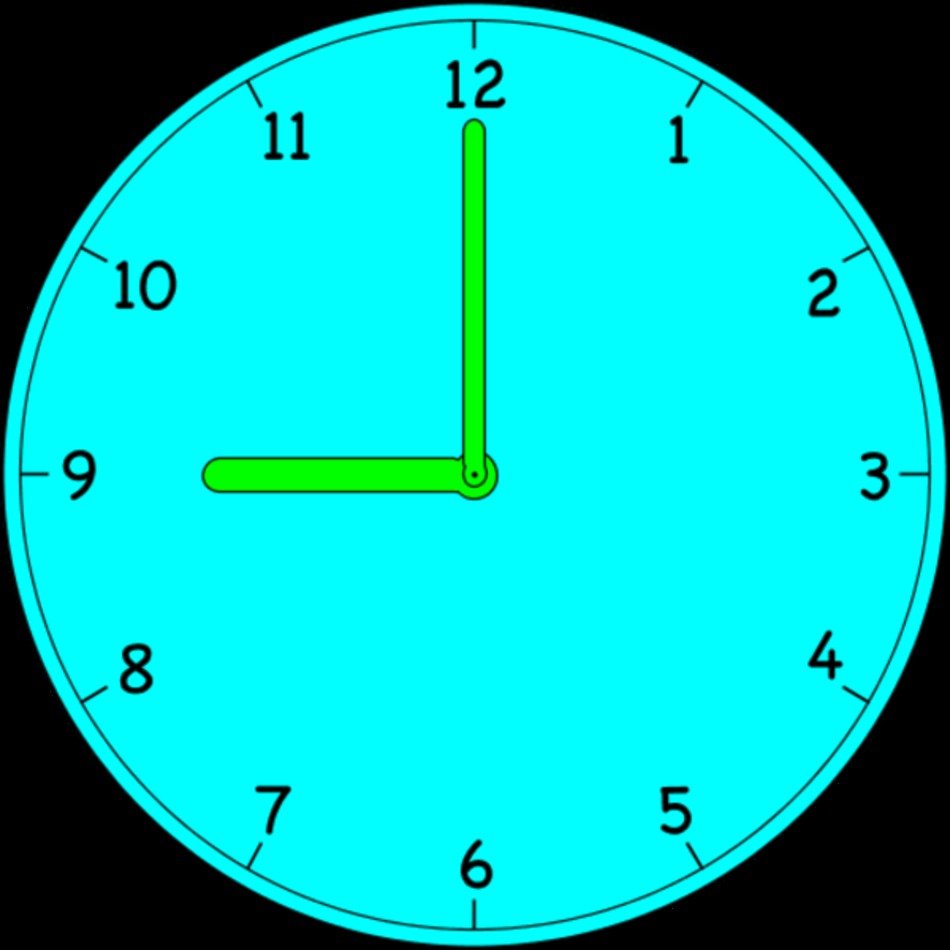 Clock Clip Art N113