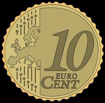 10 Cents Clip Art N2