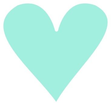 Light Green Heart Clip Art N2