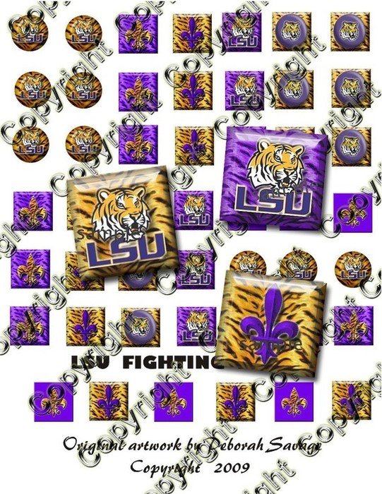 LSU Tiger Happy Birthday