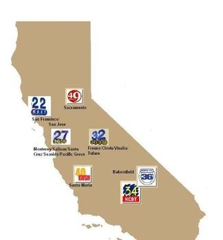 California Map Clip Art N5
