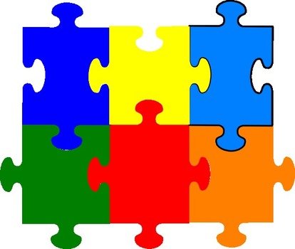 Jigsaw Puzzle Pieces Clip Art N58