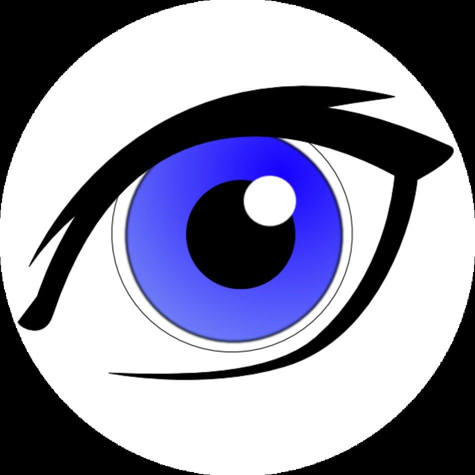 Blue Eyes Clip Art N29