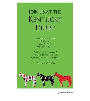 Kentucky Derby Invitations