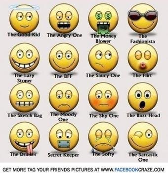 Funny Smiley Faces N18