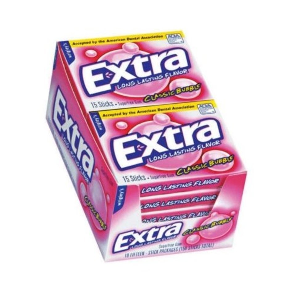 Home Shop Products Extra Slim Bubble Gum $ 10 80