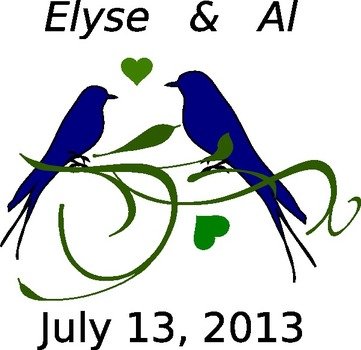 Love Birds Clip Art N80