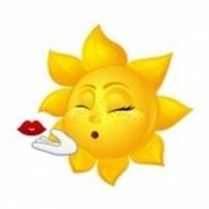 Hot Sun Clip Art N22